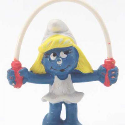 SMURFETTE jump to the rope